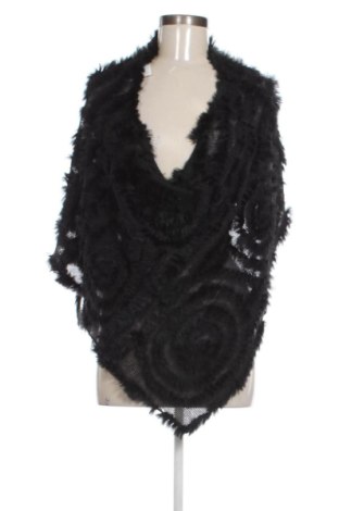 Poncho Stefanel, Größe M, Farbe Schwarz, Preis 39,56 €, #136994334