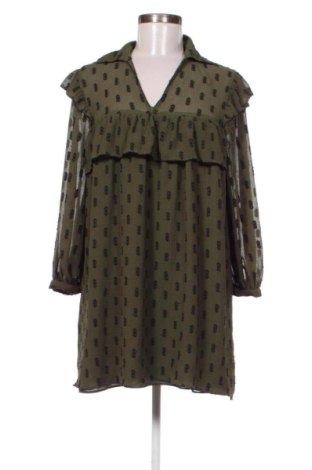 Sukienka Zara, Rozmiar XS, Kolor Zielony, Cena 58,99 zł, #136948162