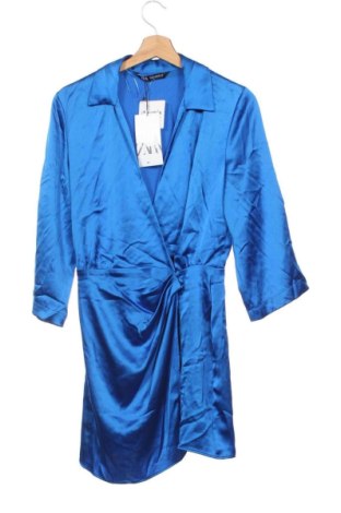 Šaty  Zara, Velikost S, Barva Modrá, Cena  721,00 Kč, #136955059