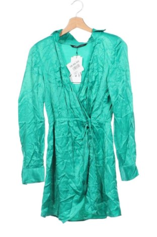 Šaty  Zara, Veľkosť XS, Farba Zelená, Cena  36,83 €, #136956459