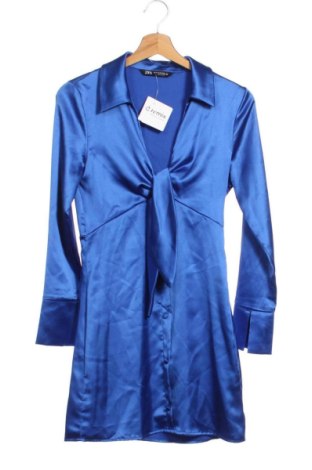 Šaty  Zara, Velikost XS, Barva Modrá, Cena  293,00 Kč, #136959964