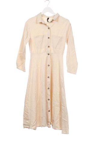 Sukienka Zara, Rozmiar XS, Kolor Beżowy, Cena 98,00 zł, #136968023