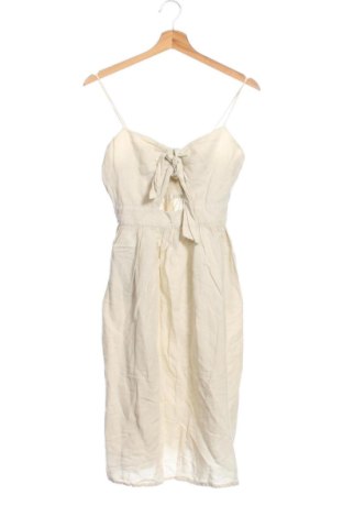 Sukienka Zara, Rozmiar S, Kolor ecru, Cena 72,69 zł, #136968077