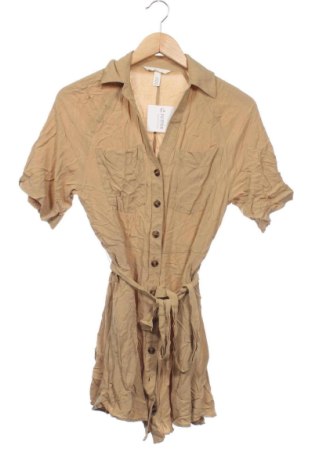 Kleid H&M, Größe XS, Farbe Beige, Preis 16,99 €, #136986268