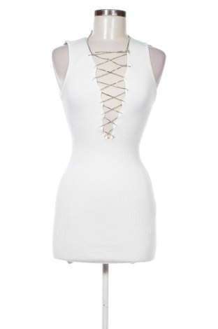 Kleid Bershka, Größe XS, Farbe Weiß, Preis 31,99 €, #136993619