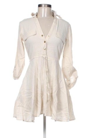 Rochie Sinsay, Mărime XXS, Culoare Ecru, Preț 30,00 Lei, #136997411