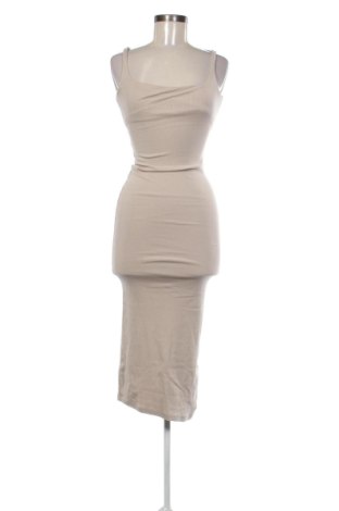 Sukienka Bershka, Rozmiar XS, Kolor Beżowy, Cena 80,44 zł, #137014754
