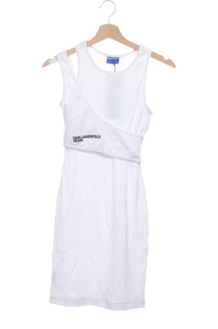 Kleid Karl Lagerfeld, Größe XS, Farbe Weiß, Preis 197,99 €, #133405926
