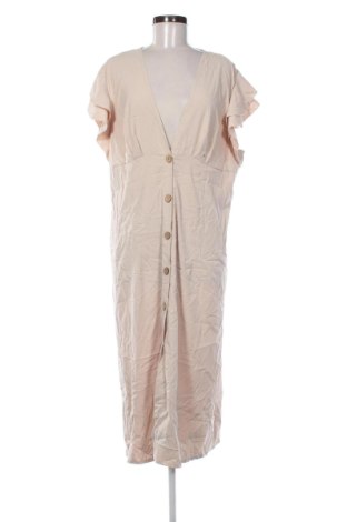 Φόρεμα SHEIN, Μέγεθος XXL, Χρώμα  Μπέζ, Τιμή 23,99 €, #136949458