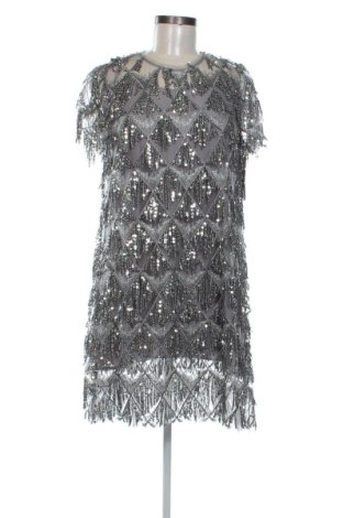 Rochie Zara, Mărime M, Culoare Argintiu, Preț 161,61 Lei, #136951828