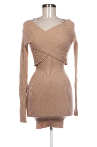 Kleid Love J, Größe S, Farbe Beige, Preis 14,00 €, #136956403