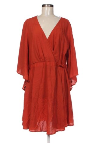 Kleid Boohoo, Größe 3XL, Farbe Orange, Preis 14,99 €, #136969963