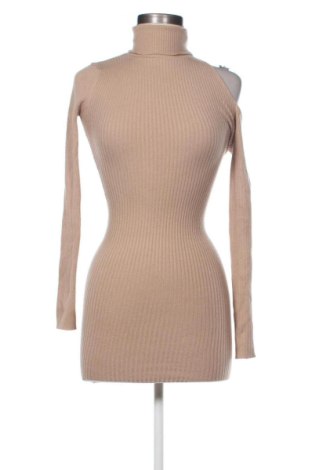 Šaty  Bershka, Velikost XS, Barva Béžová, Cena  328,00 Kč, #136994143