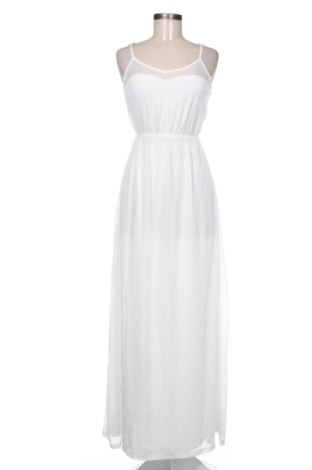 Φόρεμα Bershka, Μέγεθος S, Χρώμα Λευκό, Τιμή 20,96 €, #136995268