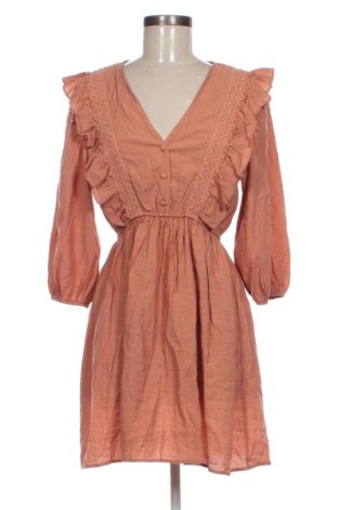 Kleid Zara, Größe XS, Farbe Orange, Preis 14,48 €, #137024001