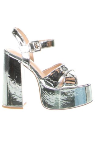 Sandalen Unbranded, Größe 38, Farbe Silber, Preis € 31,99, #136959720
