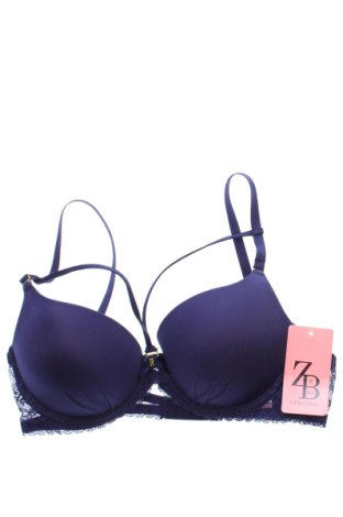 Sutien Zebra, Mărime M, Culoare Albastru, Preț 71,39 Lei, #136933239
