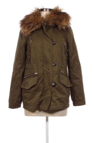 Дамско яке Zara, Размер M, Цвят Зелен, Цена 8,18 €