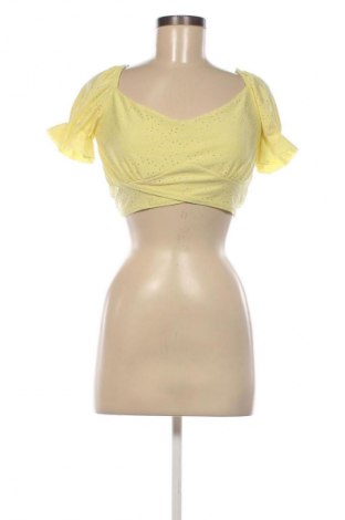 Női blúz Boohoo x Madison Beer, Méret L, Szín Sárga, Ár 669 Ft