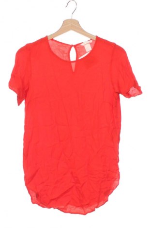 Dámská halenka H&M, Velikost XS, Barva Oranžová, Cena  49,00 Kč