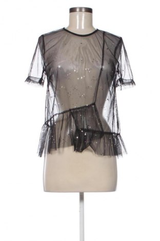 Bluzka damska H&M Divided, Rozmiar M, Kolor Czarny, Cena 32,99 zł