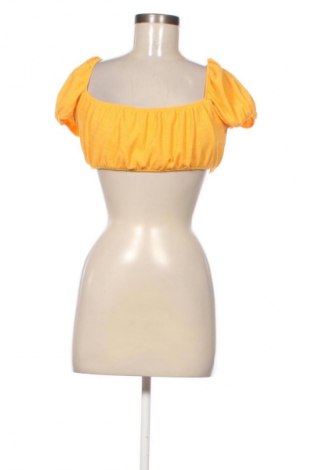 Bluzka damska H&M Divided, Rozmiar L, Kolor Żółty, Cena 11,99 zł