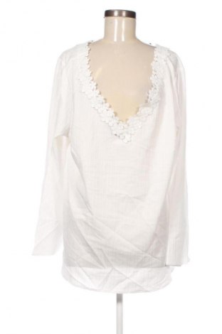 Bluzka damska SHEIN, Rozmiar XXL, Kolor Biały, Cena 36,99 zł