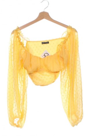 Bluză de femei SHEIN, Mărime XS, Culoare Galben, Preț 9,99 Lei