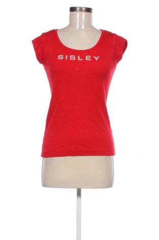 Bluzka damska Sisley, Rozmiar S, Kolor Czerwony, Cena 26,99 zł