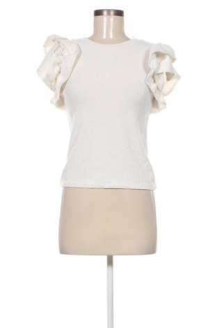 Дамска блуза Zara, Размер M, Цвят Екрю, Цена 10,73 €, #132409017