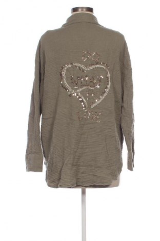 Dámska košeľa  Amisu, Veľkosť S, Farba Zelená, Cena  1,95 €