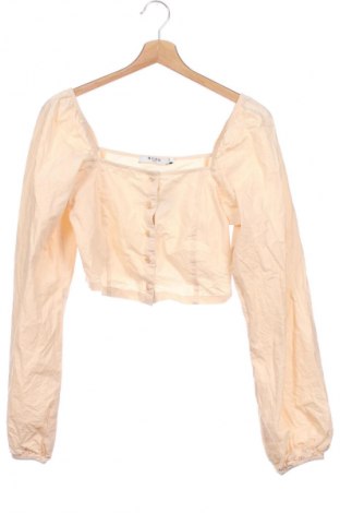 Damska koszula NA-KD, Rozmiar S, Kolor Beżowy, Cena 24,99 zł