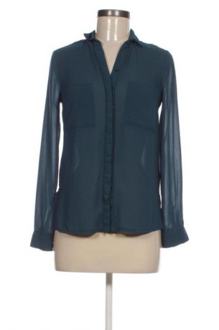 Γυναικείο πουκάμισο New Look, Μέγεθος S, Χρώμα Μπλέ, Τιμή 2,99 €