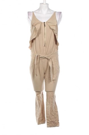 Langer Damen-Overall Junona, Größe M, Farbe Beige, Preis 7,99 €