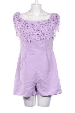 Dámská krátka kombinéza  Amisu, Veľkosť M, Farba Fialová, Cena  3,95 €