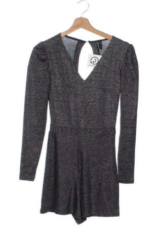 Dámská krátka kombinéza  Amisu, Veľkosť XXS, Farba Strieborná, Cena  2,95 €