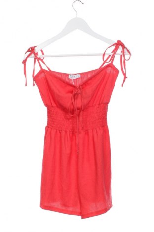 Dámská krátká kombinéza  Bershka, Velikost XS, Barva Růžová, Cena  169,00 Kč