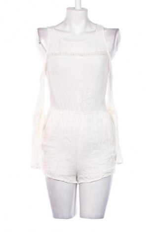 Damski krótki kombinezon Forever 21, Rozmiar M, Kolor Biały, Cena 16,99 zł