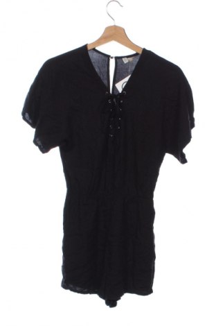 Damski krótki kombinezon H&M Divided, Rozmiar XS, Kolor Czarny, Cena 21,99 zł