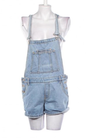 Дамски къс гащеризон Pull&Bear, Размер M, Цвят Син, Цена 9,00 €