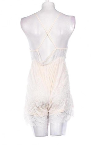 Damski krótki kombinezon Unbranded, Rozmiar S, Kolor Biały, Cena 20,99 zł