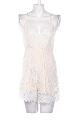 Damski krótki kombinezon Unbranded, Rozmiar S, Kolor Biały, Cena 20,99 zł