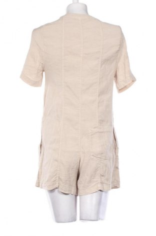 Kurzer Damenoverall Zara, Größe S, Farbe Beige, Preis 12,99 €