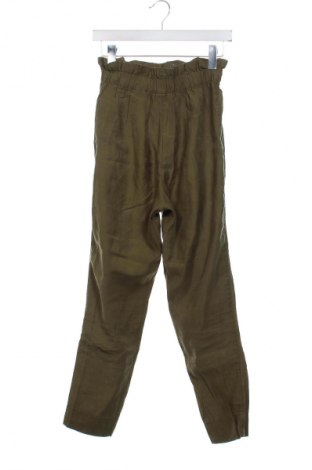 Dámské kalhoty  H&M, Velikost XS, Barva Zelená, Cena  49,00 Kč