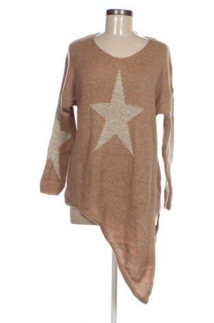 Damenpullover Made In Italy, Größe M, Farbe Braun, Preis 8,99 €