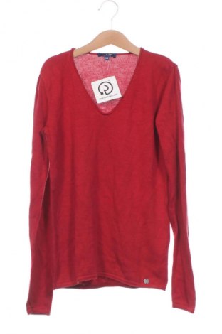 Дамски пуловер Tom Tailor, Размер XS, Цвят Червен, Цена 8,18 €