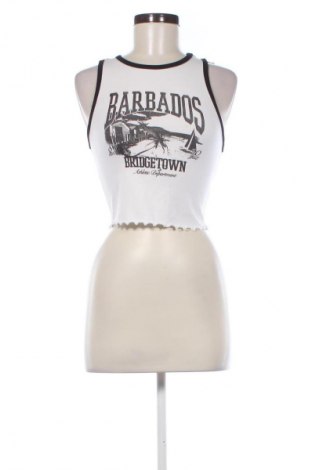 Дамски топ Bershka, Размер M, Цвят Екрю, Цена 7,15 €