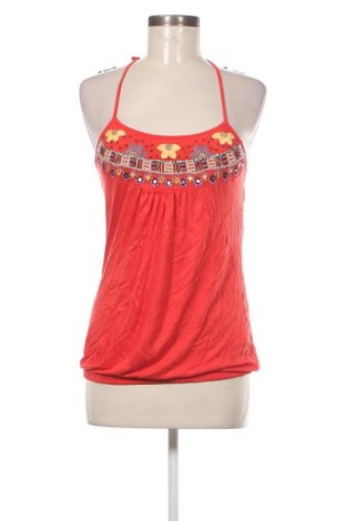 Damentop Peace + Love, Größe M, Farbe Rot, Preis € 5,99