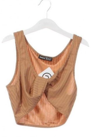 Damski top SHEIN, Rozmiar XS, Kolor Brązowy, Cena 16,99 zł