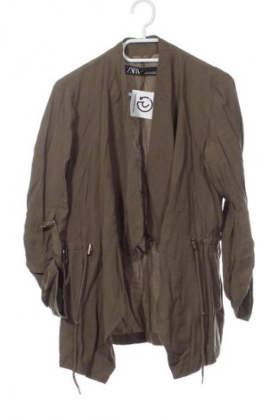 Dámska bunda  Zara, Veľkosť XS, Farba Zelená, Cena  9,95 €